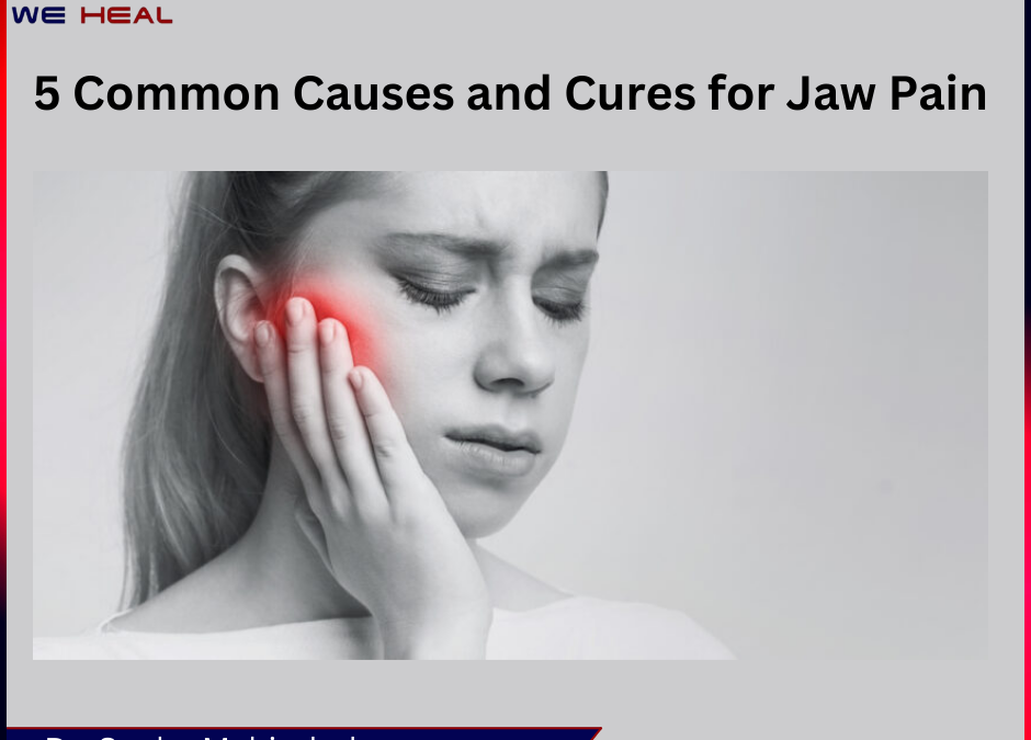 Did you know that jaw pain could indicate heart problems, particularly jaw pain in women?